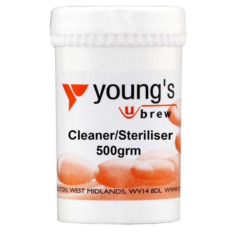 Youngs Cleaner / Steriliser 500g Tub