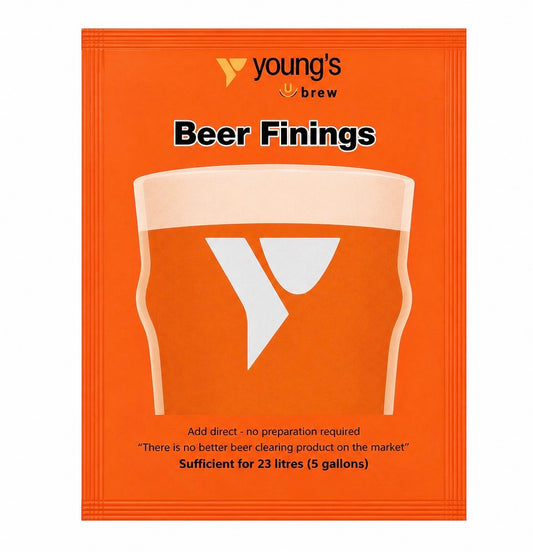 Youngs Beer Finings - Treats 23 Litres (5 Gallons)