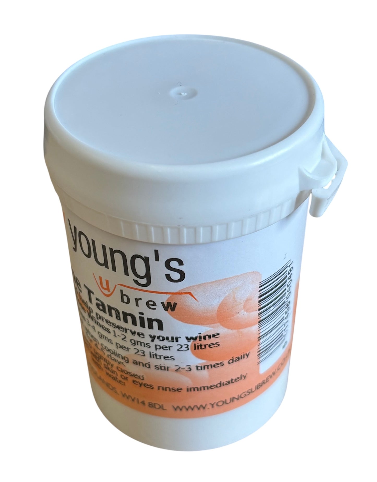 Youngs Wine Tannin 50g Tub - For Use With Red Wine to Add Zest & Helps Preserve Wine