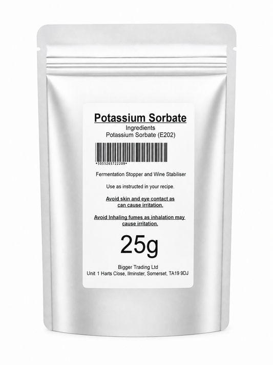 Fermentation Stopper (Potassium Sorbate) 25g - Supplied in Resealable Pouch