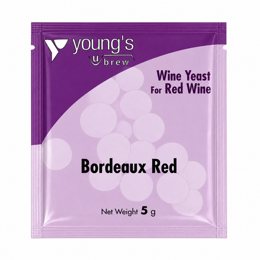 Youngs Bordeaux Red Wine Yeast 5g Sachet