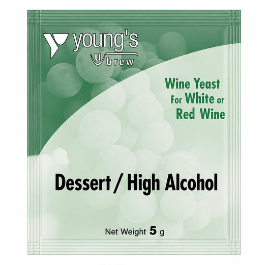 Youngs Dessert / High Alcohol Wine Yeast 5g Sachet
