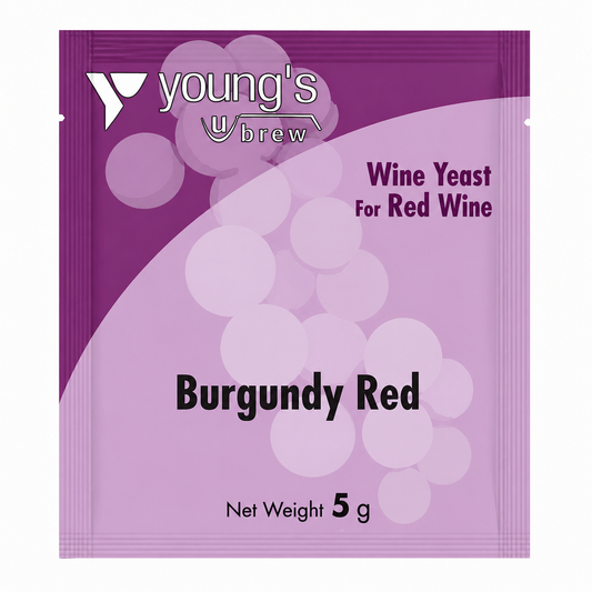 Youngs Burgundy Red Wine Yeast 5g Sachet