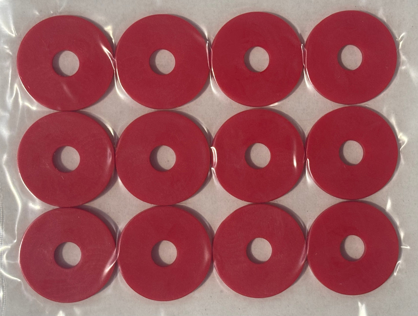 Grolsch Type Spare Washers / Seals (Pack of 12) - For Swing Top Bottle Closures Both Ceramic & Plastic