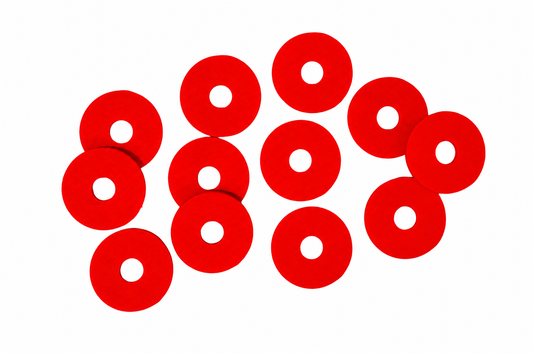 Grolsch Type Spare Washers / Seals (Pack of 12) - For Swing Top Bottle Closures Both Ceramic & Plastic