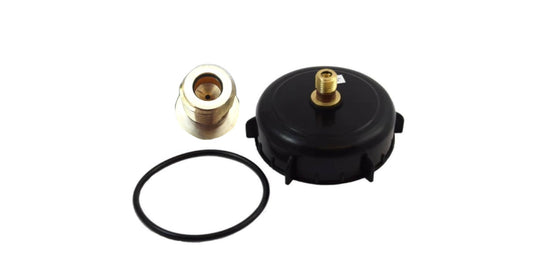 Pressure Barrel Cap - Replacement King Keg 4" Cap with S30 Valve (Non Piercing Pin Type) Including O Ring