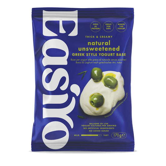 EasiYo Greek Style Natural Yogurt Sachet 170g