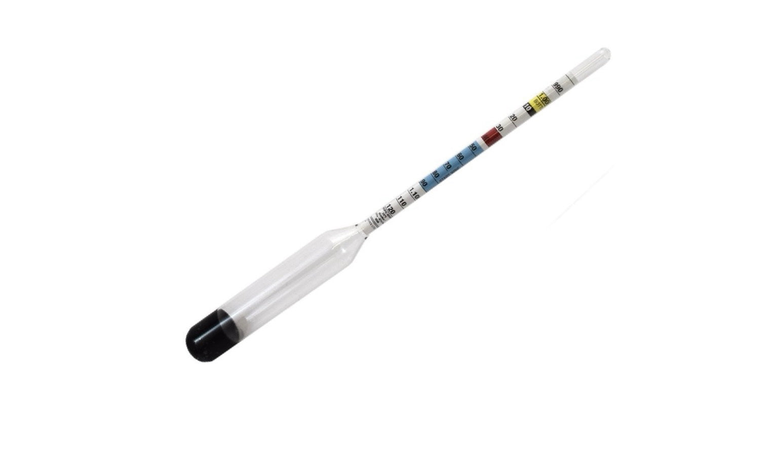 Hydrometer - Stevenson Reeves Easy To Read Triple Scale - For Wine & Beer 