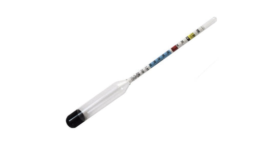 Hydrometer - Stevenson Reeves Easy To Read Triple Scale - For Wine & Beer 
