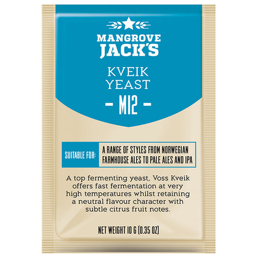 Mangrove Jack's Craft Series Kveik M12 Yeast Sachet 10g