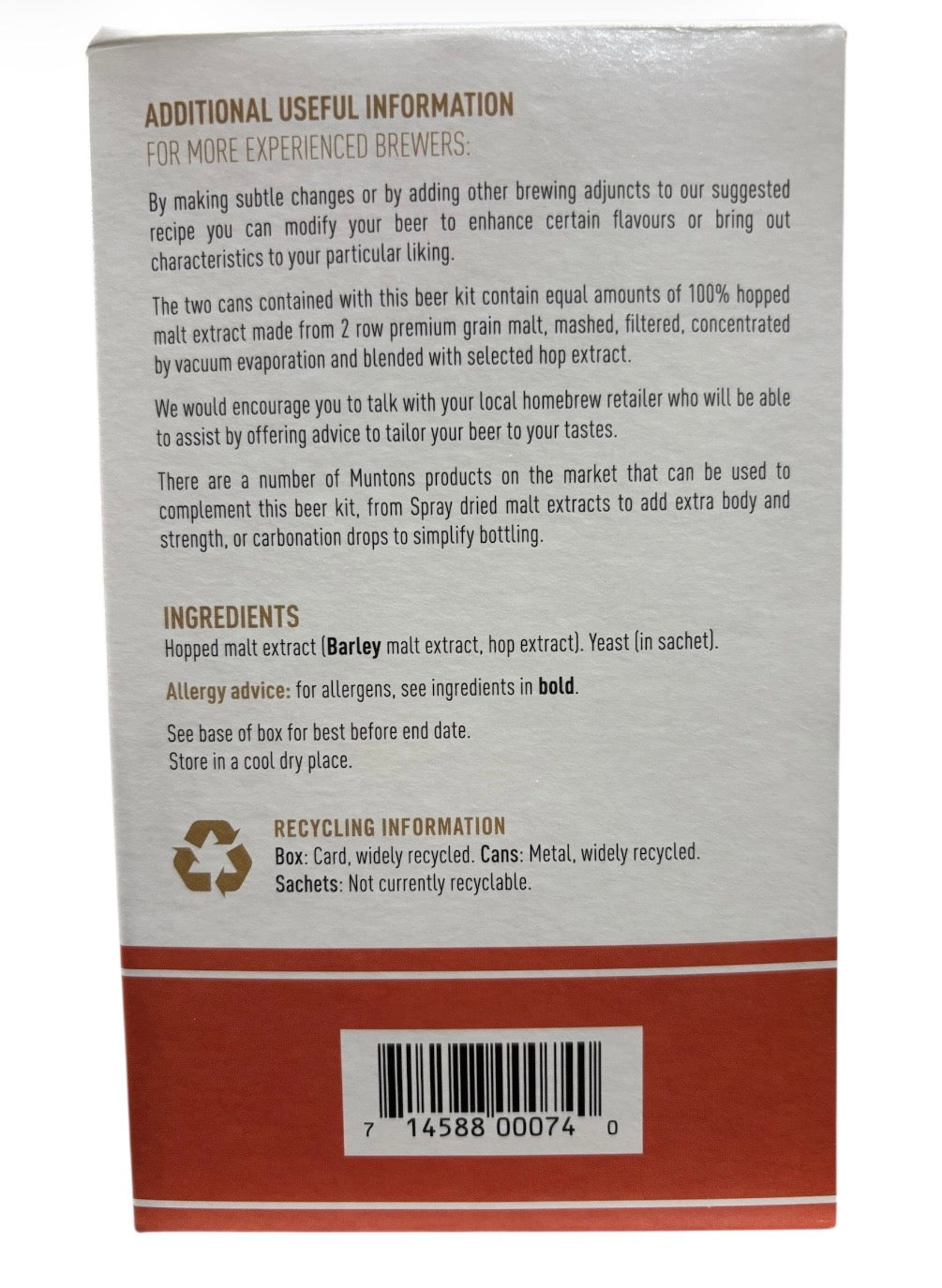 Muntons Gold - India Pale Ale (IPA) 3.0Kg Beer Kit