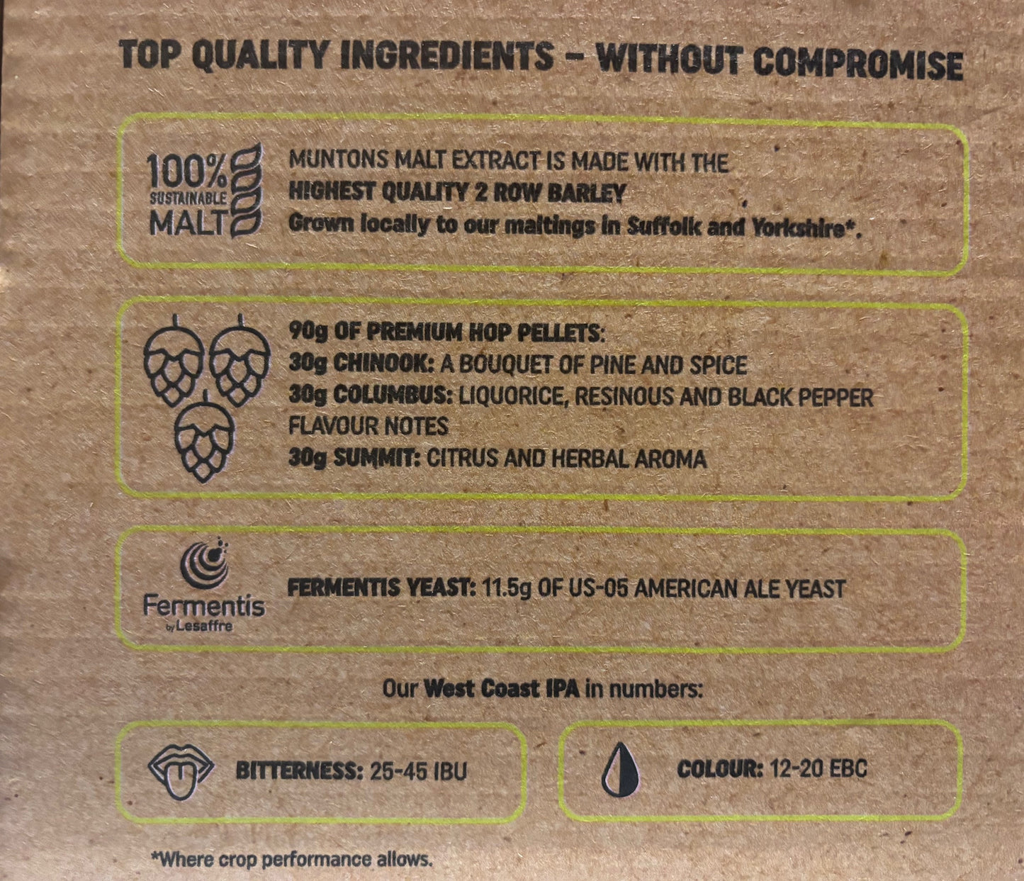 Muntons Flagship - West Coast IPA 4.0Kg Beer Kit