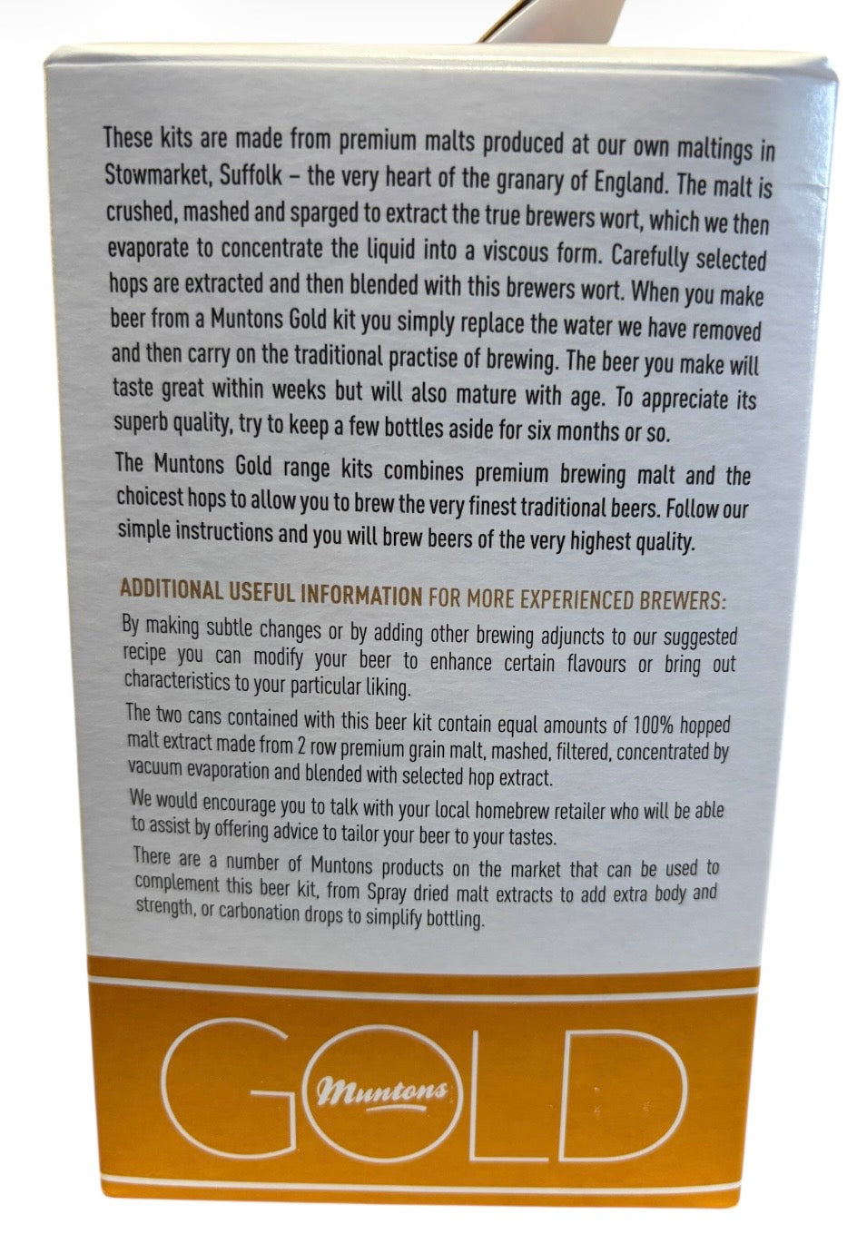 Muntons Gold - Continental Pilsner 3.0Kg Beer Kit