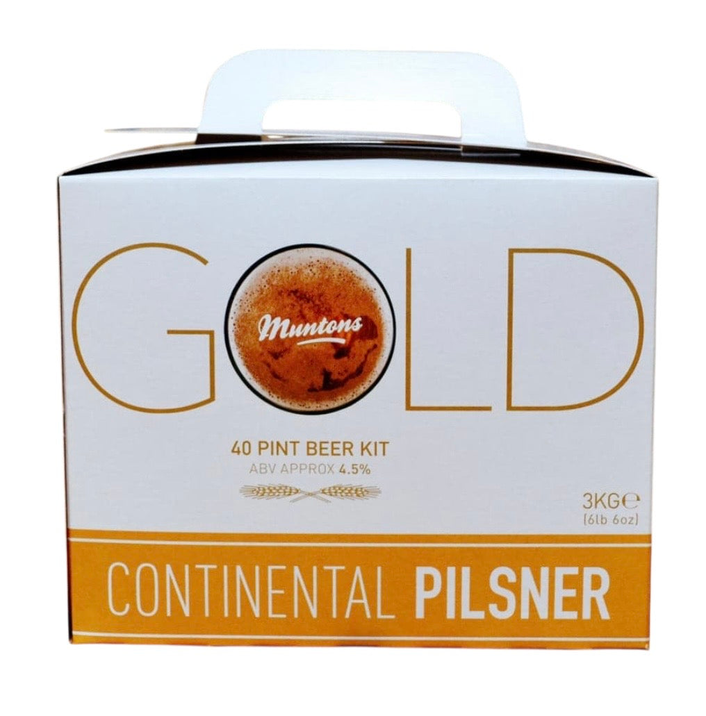 Muntons Gold - Continental Pilsner 3.0Kg Beer Kit