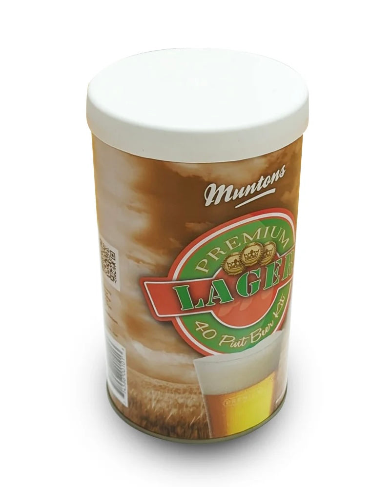 Muntons Premium - Lager 1.5Kg 40 Pint Beer Kit