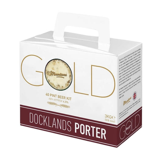 Muntons Gold - Docklands Porter 3.0Kg Beer Kit