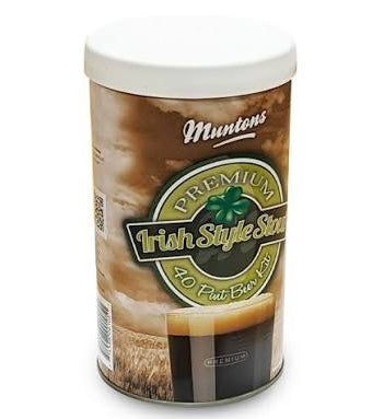 Muntons Premium - Irish Stout 1.5Kg 40 Pint Beer Kit