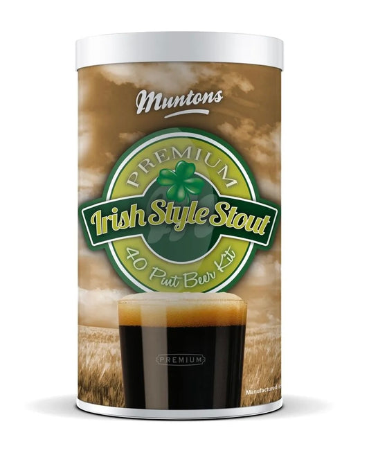 Muntons Premium - Irish Stout 1.5Kg 40 Pint Beer Kit