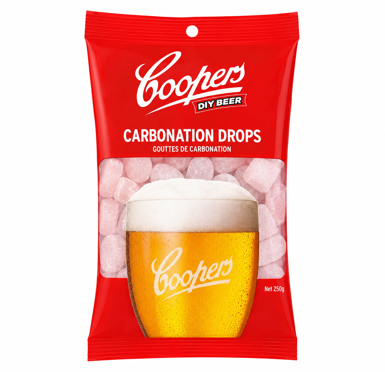 Coopers Carbonation Drops 250g - Pack of Approx. 80 Drops