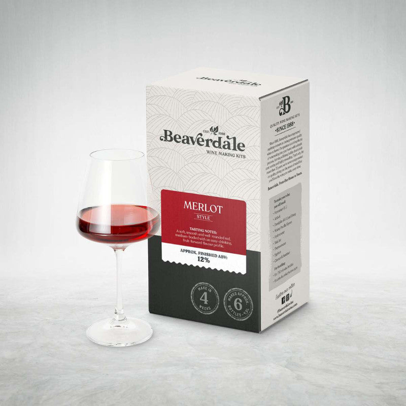 Beaverdale 6 Bottle Red Wine Kit - Merlot
