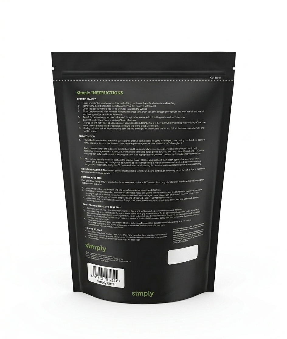 Simply Bitter - 1.8Kg 40 Pint Beer Kit