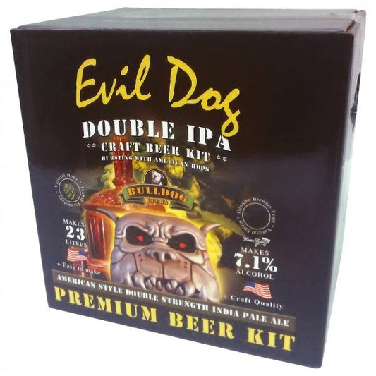Bulldog Brews - Evil Dog Double IPA 4.7Kg Beer Kit
