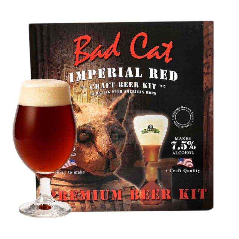 Bulldog Brews - Bad Cat Imperial Red 4.7Kg Beer Kit