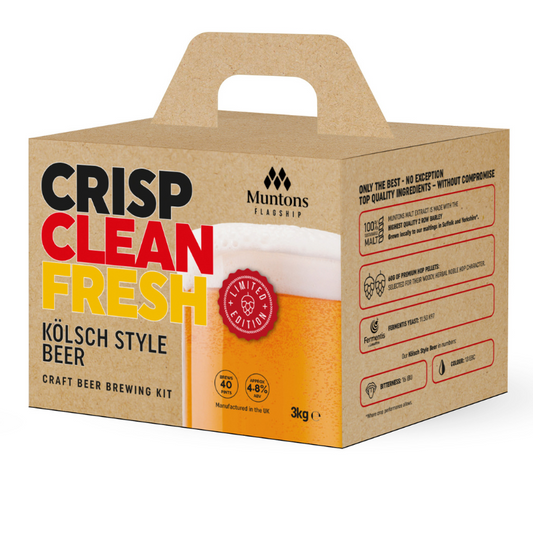 Muntons Flagship - Kolsch German Style 3.0Kg 40 Pint Beer Kit