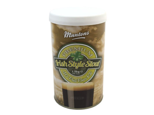 Muntons Premium - Irish Stout 1.5Kg 40 Pint Beer Kit