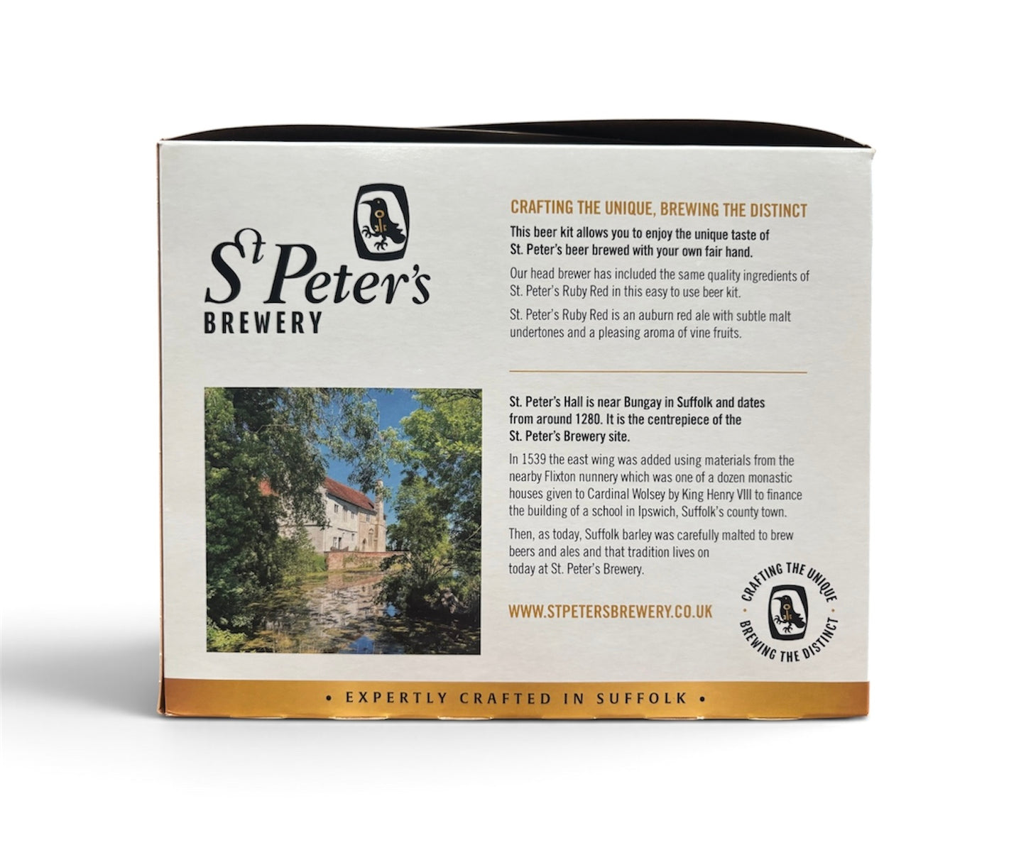 St Peters Brewery - Ruby Red Ale 3Kg 40 Pint Beer Kit
