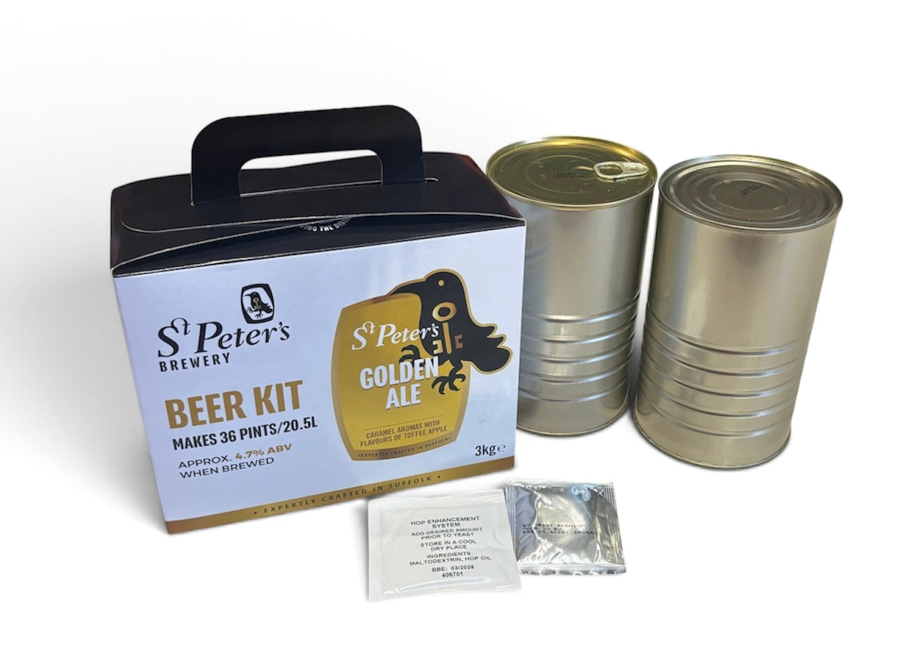 St Peters Brewery - Golden Ale 3Kg 36 Pint Beer Kit