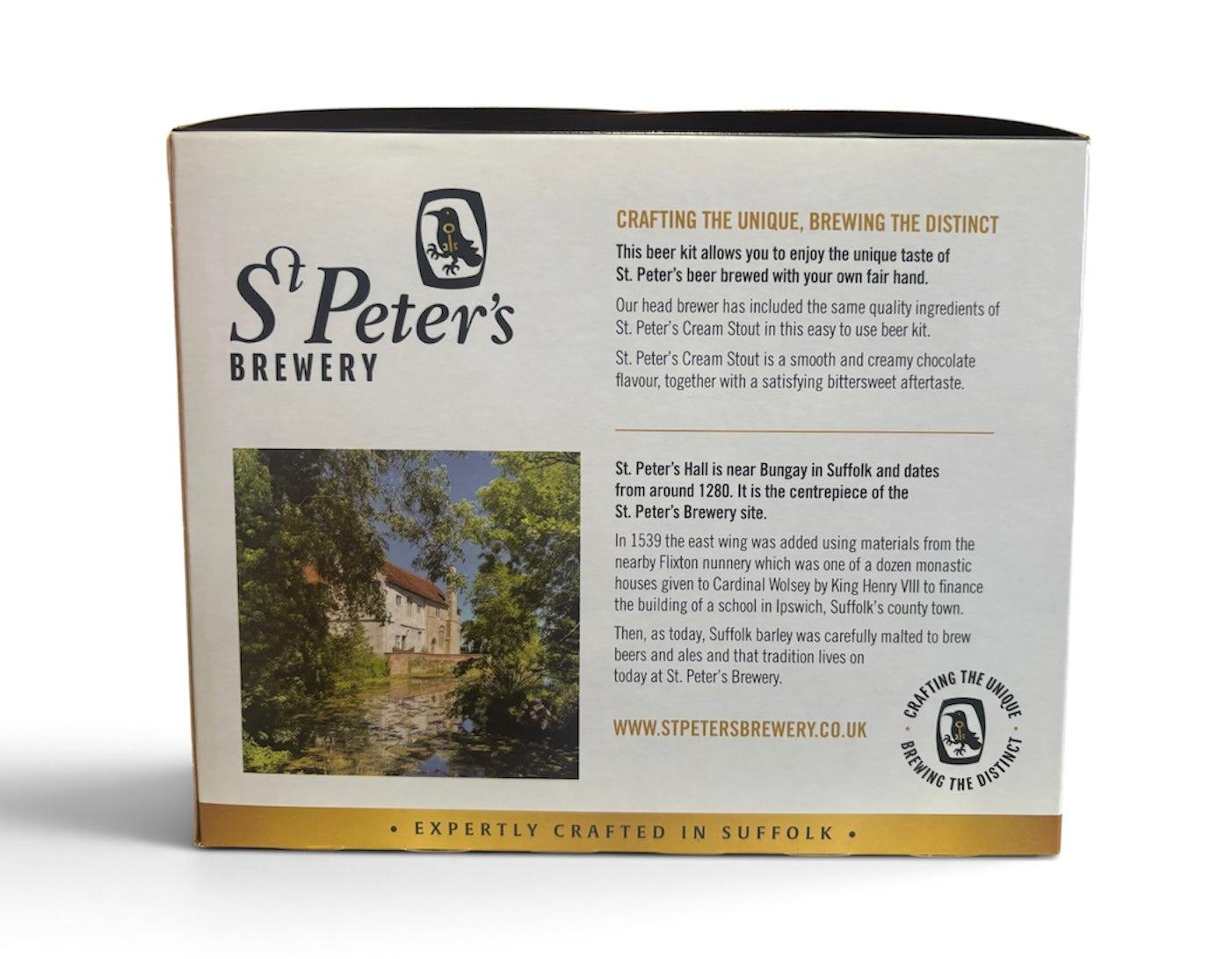 St Peters Brewery - Cream Stout 3Kg 36 Pint Beer Kit