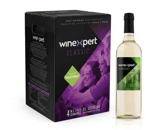 Winexpert Classic 30 Bottle White Wine Kit - Californian Chardonnay