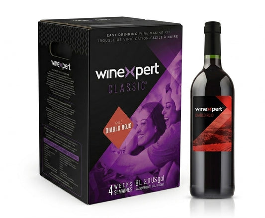 Winexpert Classic 30 Bottle Red Wine Kit - Chilean Diablo Rojo