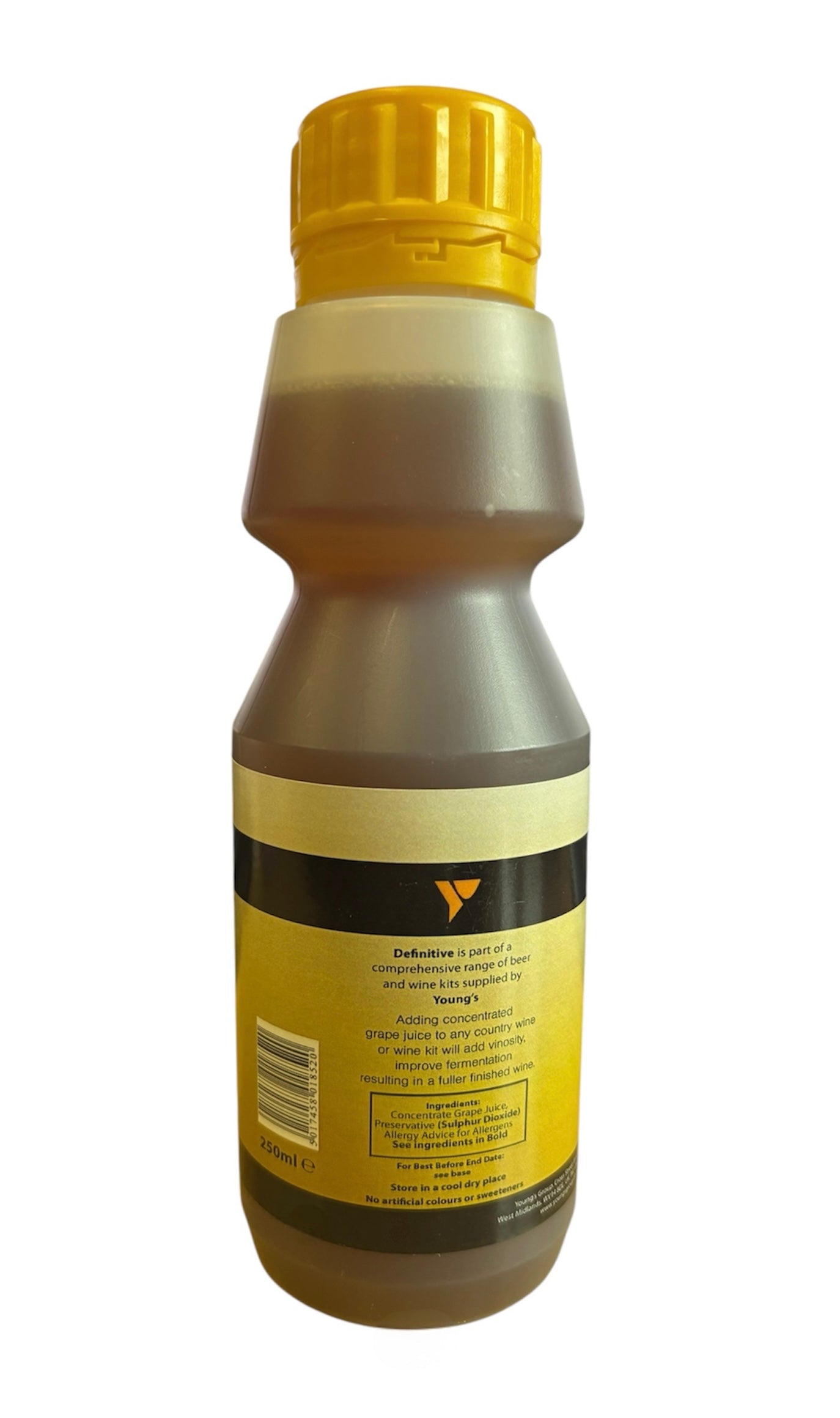Youngs Definitive White Wine Enricher 250ml Bottle - White Grape Juice Concentrate