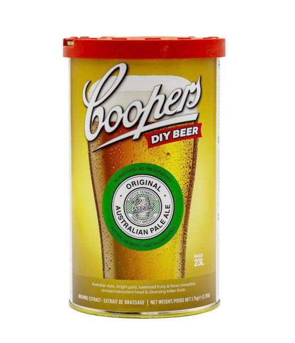 Coopers - Australian Pale Ale 1.7Kg 40 Pint Beer Kit