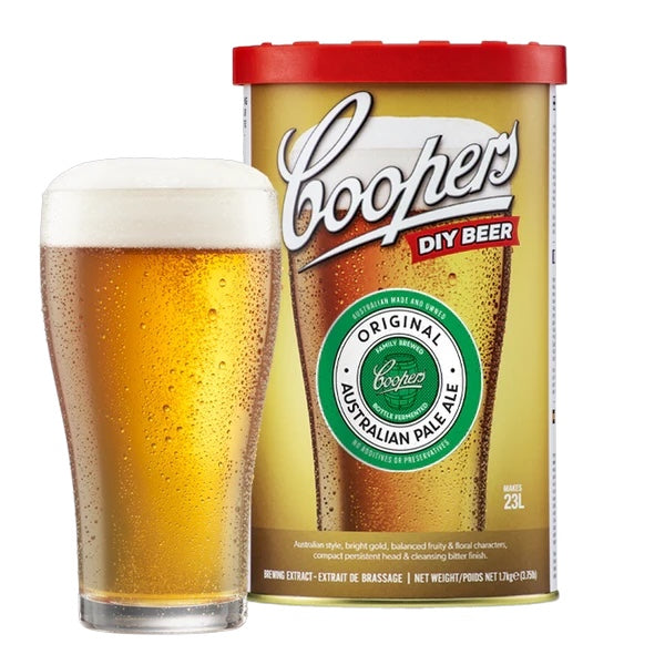 Coopers - Australian Pale Ale 1.7Kg 40 Pint Beer Kit