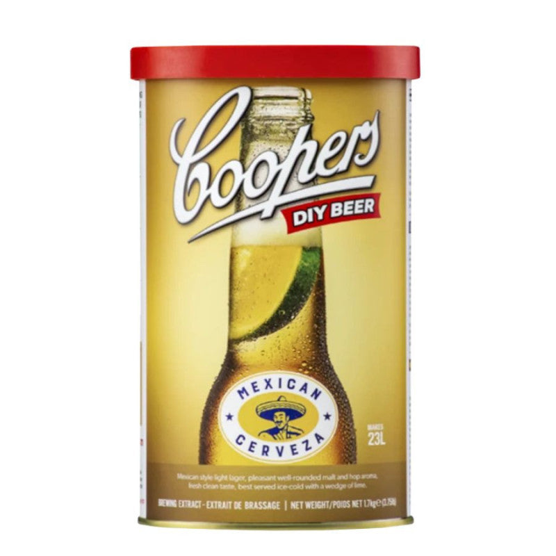 Coopers - Mexican Cerveza 1.7Kg 40 Pint Beer Kit