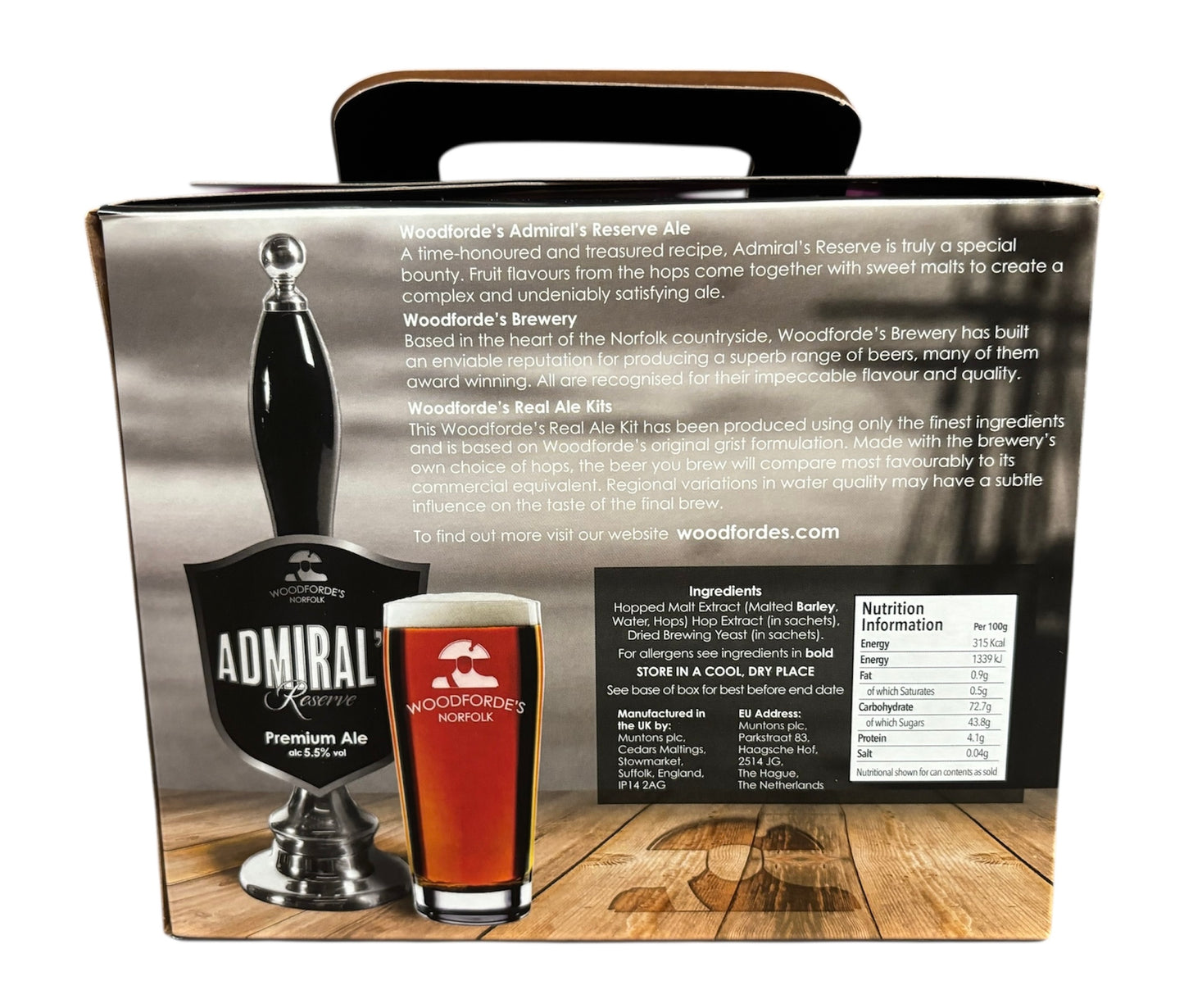 Woodfordes - Admirals Reserve Strong Ale 3Kg 32 Pint Beer Kit