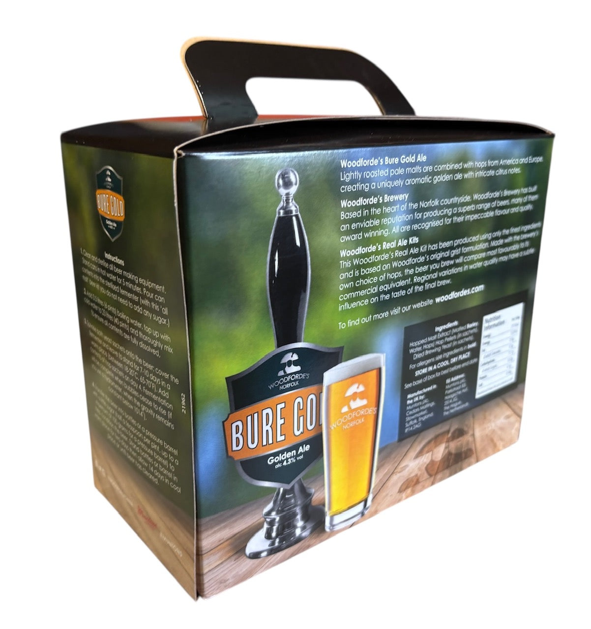 Woodfordes - Bure Gold Golden Ale 3Kg 40 Pint Beer Kit