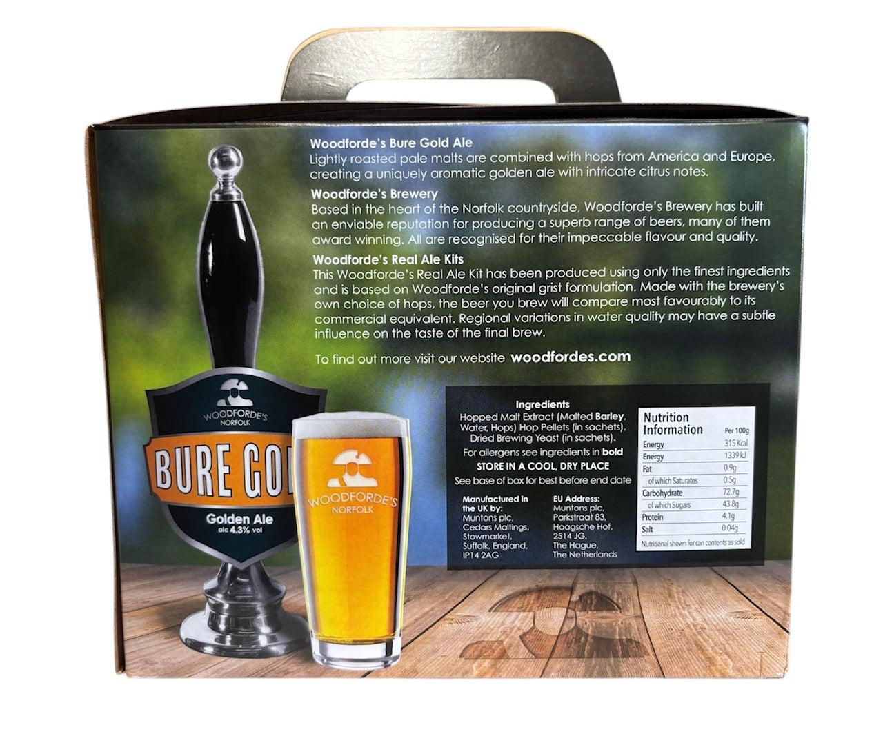 Woodfordes - Bure Gold Golden Ale 3Kg 40 Pint Beer Kit