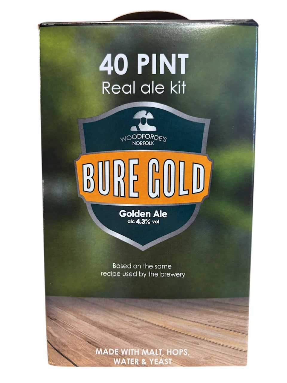 Woodfordes - Bure Gold Golden Ale 3Kg 40 Pint Beer Kit