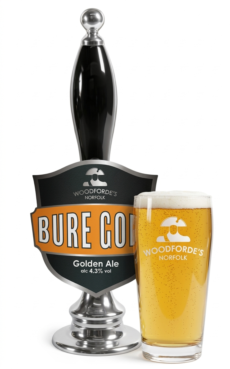 Woodfordes - Bure Gold Golden Ale 3Kg 40 Pint Beer Kit