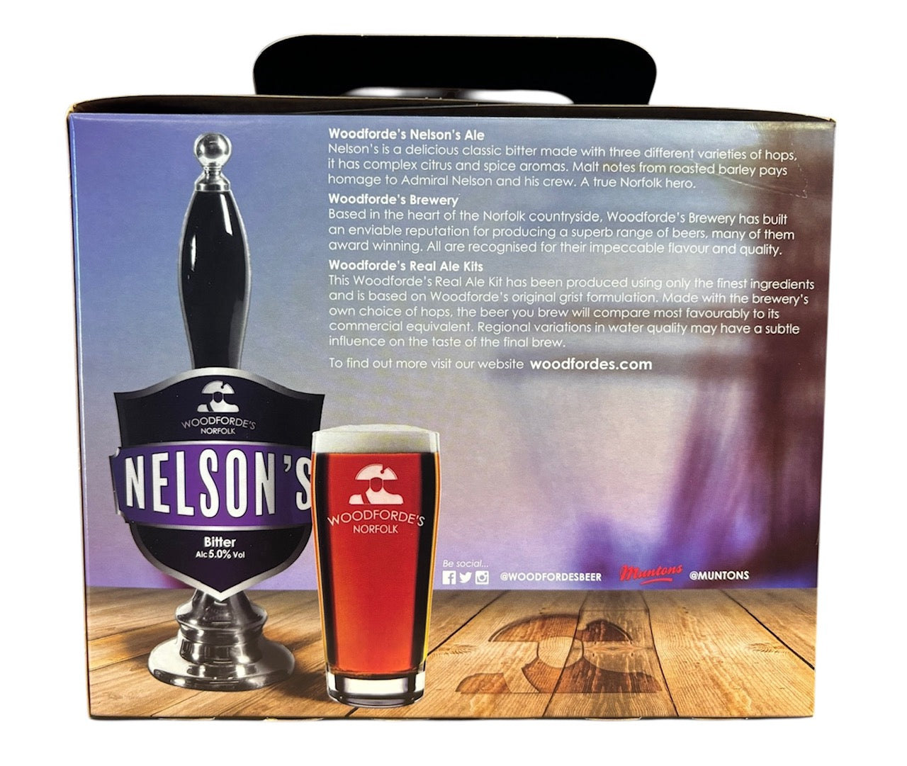 Woodfordes - Nelsons Revenge Strong Bitter 3Kg 36 Pint Beer Kit