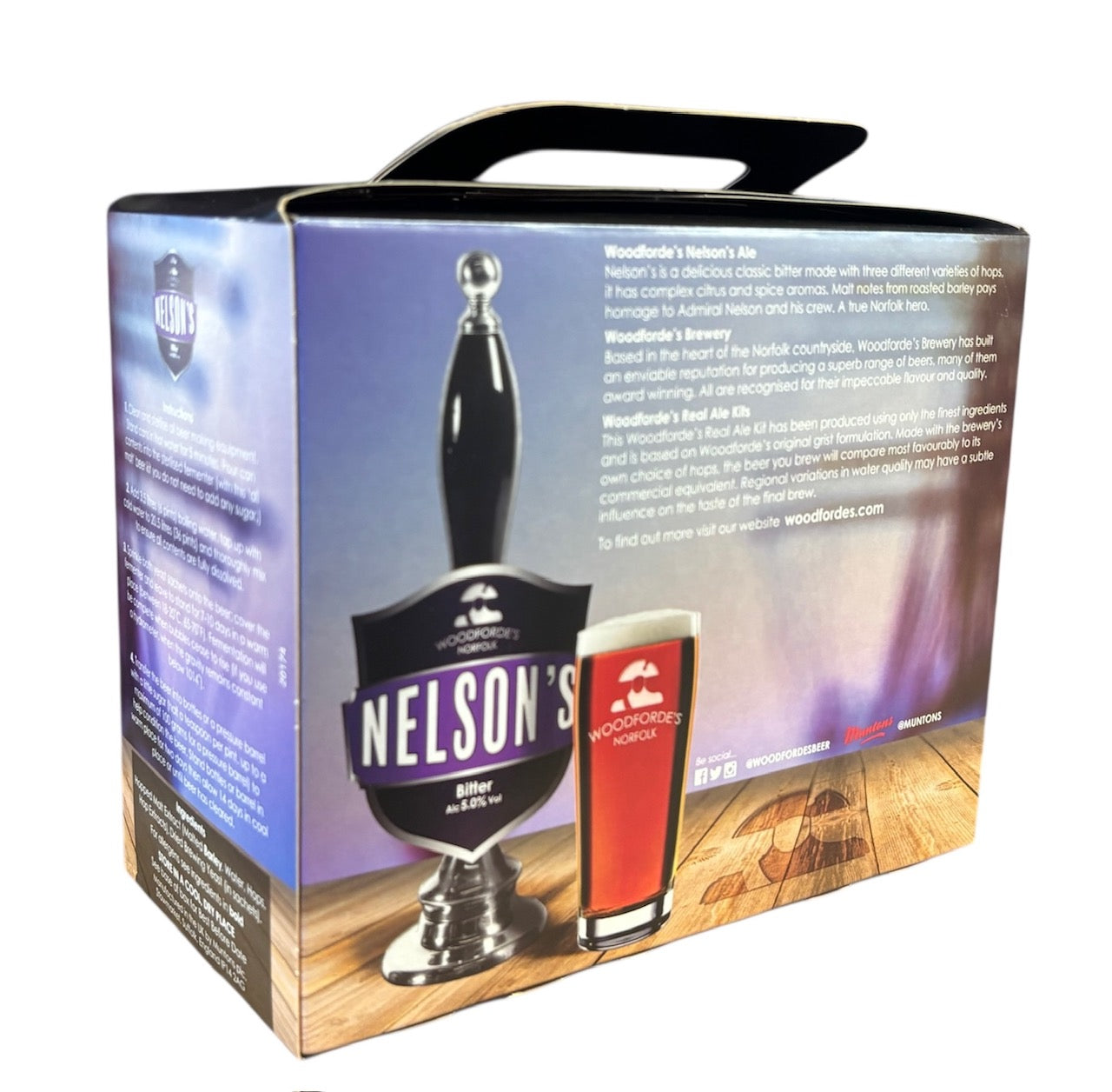 Woodfordes - Nelsons Revenge Strong Bitter 3Kg 36 Pint Beer Kit