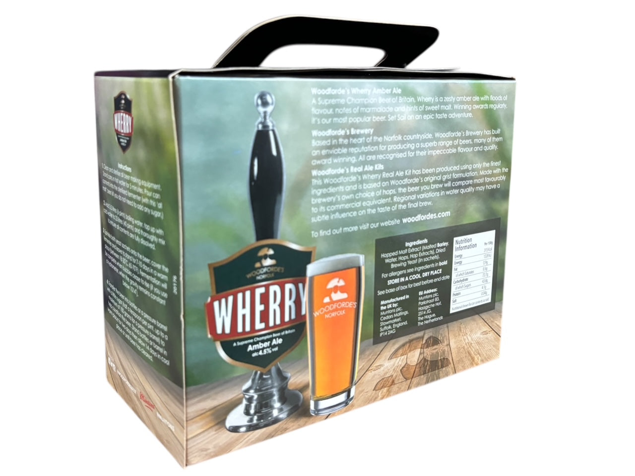 Woodfordes - Wherry Amber Real Ale 3Kg 40 Pint Beer Kit