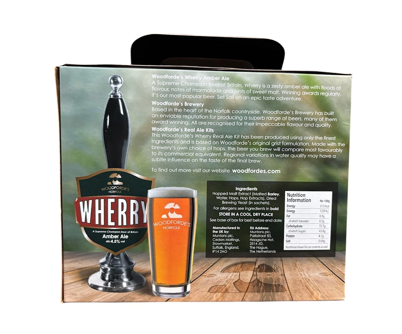 Woodfordes - Wherry Amber Real Ale 3Kg 40 Pint Beer Kit