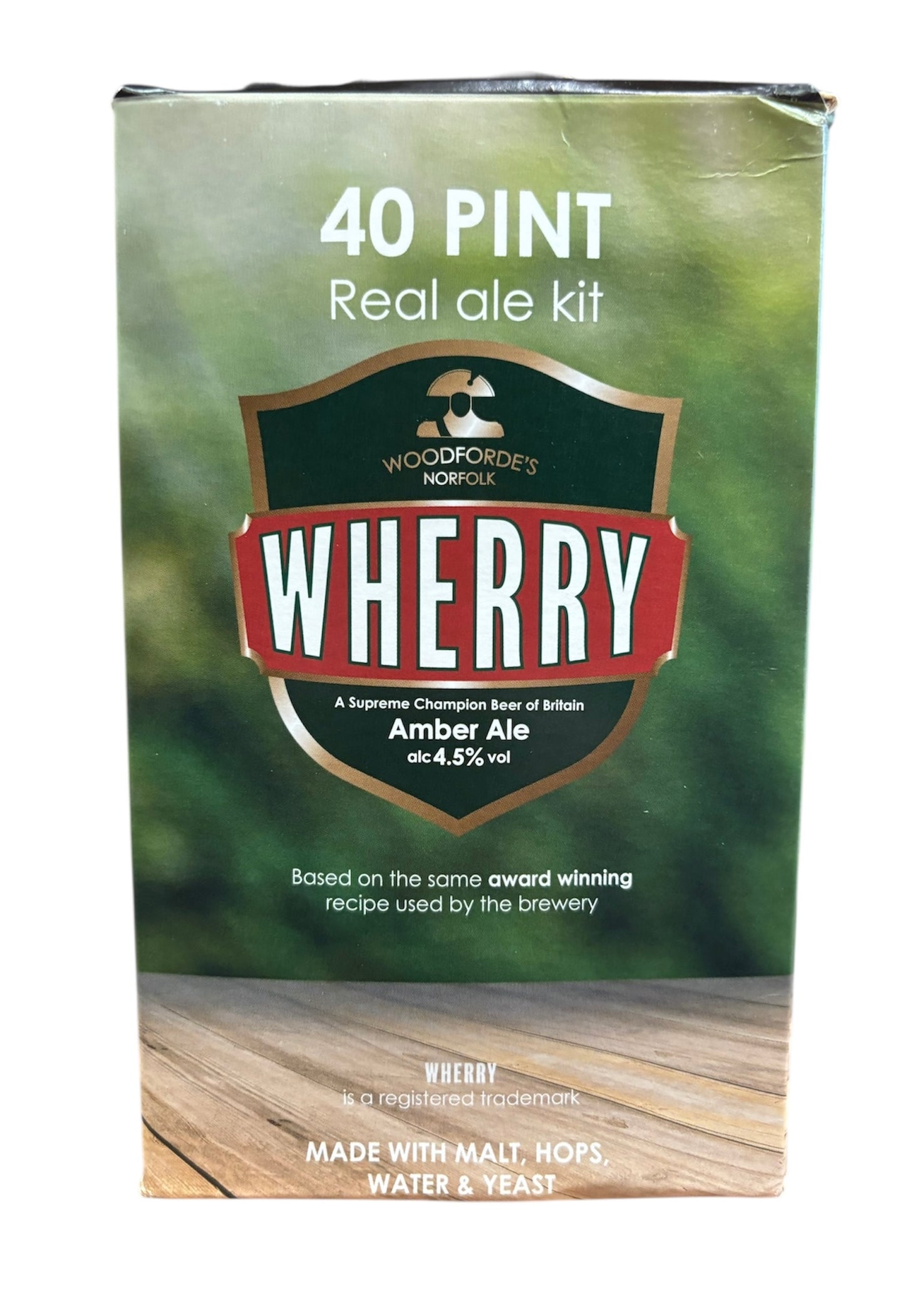 Woodfordes - Wherry Amber Real Ale 3Kg 40 Pint Beer Kit