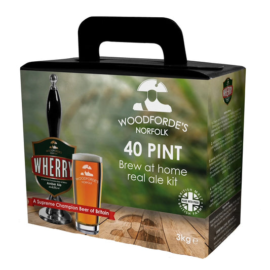 Woodfordes - Wherry Amber Real Ale 3Kg 40 Pint Beer Kit