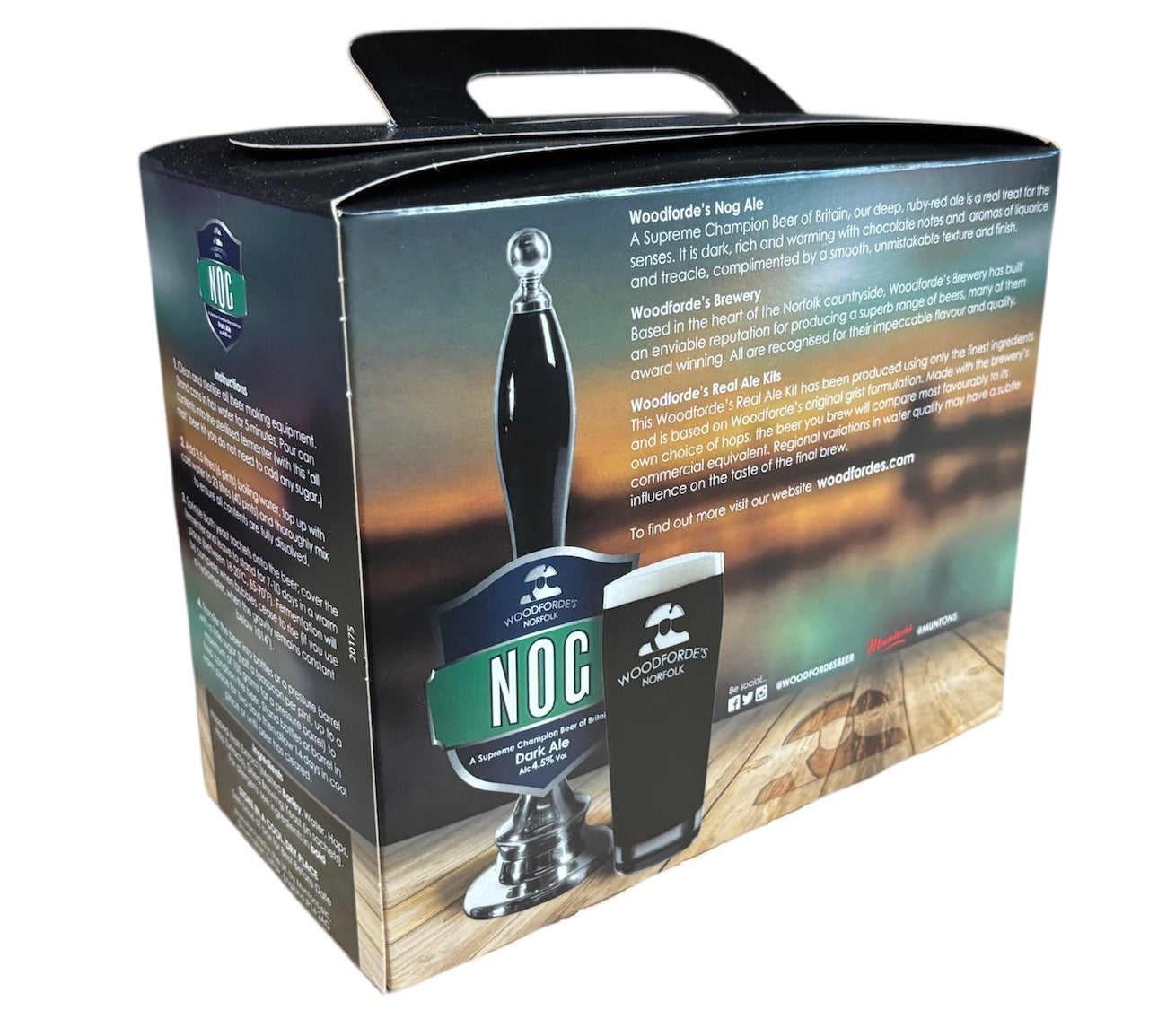 Woodfordes - Nog 3Kg 40 Pint Porter Style Beer Kit